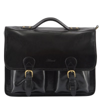 Портфель Ashwood 8190 BLACK (Чорний)