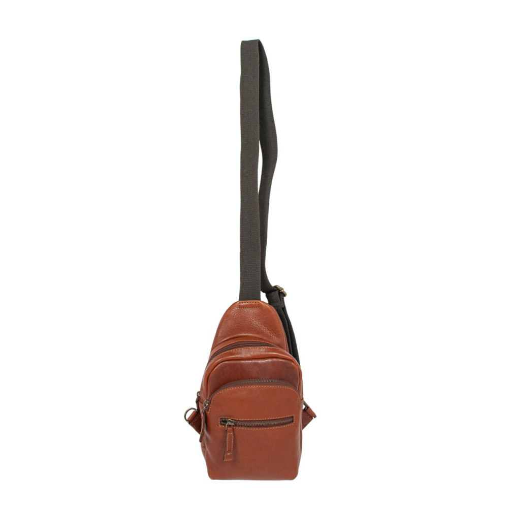 Cумка нагрудная Ashwood 8147 TEMPONADO TAN (Рыжий)