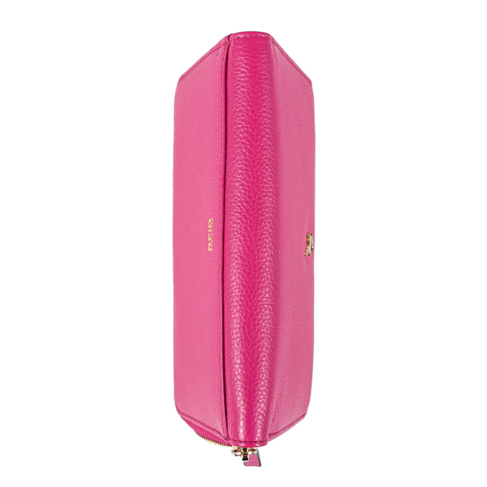 Женский кожаный кошелек Ashwood J51 RASPBERRY-SORBET (Ягодный)