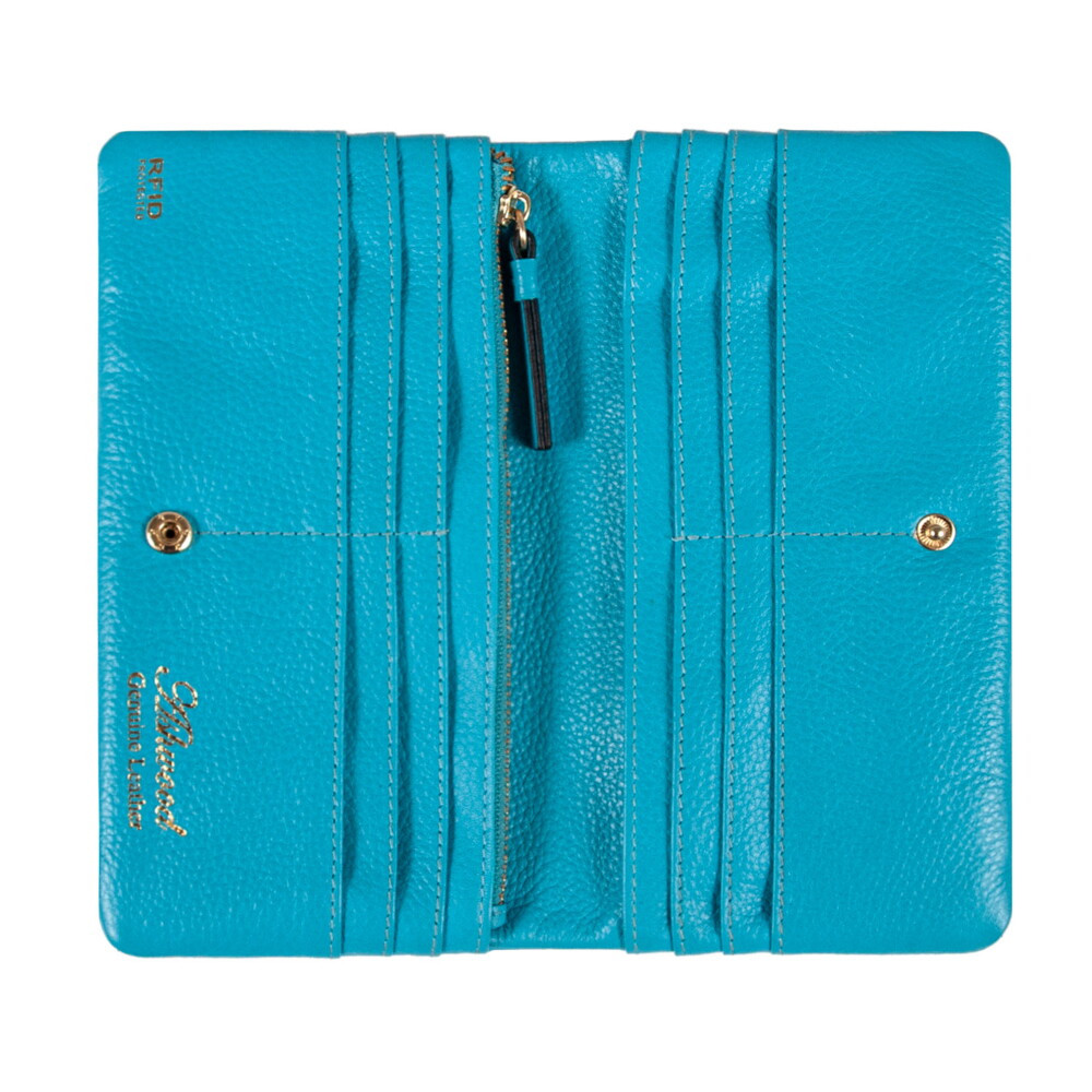 Кошелек женский Ashwood J56 BLUE ATOLL (Синий)