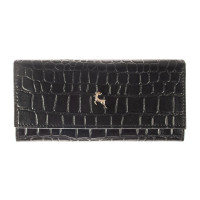 Женский кошелек Ashwood C05 BLACK (Черный)