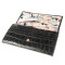 Женский кожаный кошелек Ashwood C05 BLACK (Черный)