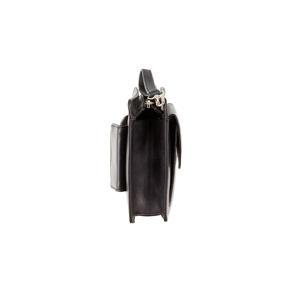 Мужская кожаная барсетка Visconti 02617 Ted (Black)