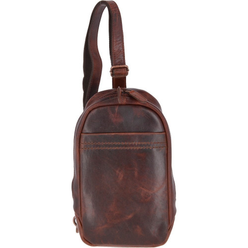 Cумка нагрудна Ashwood PERRY Vintage Tan (Рудий)