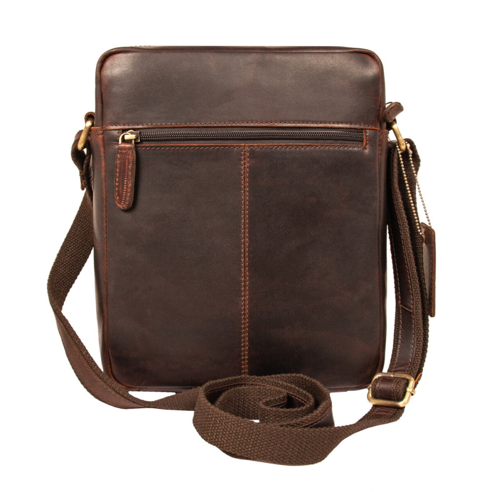 Cумка мужская Ashwood K42 Brown