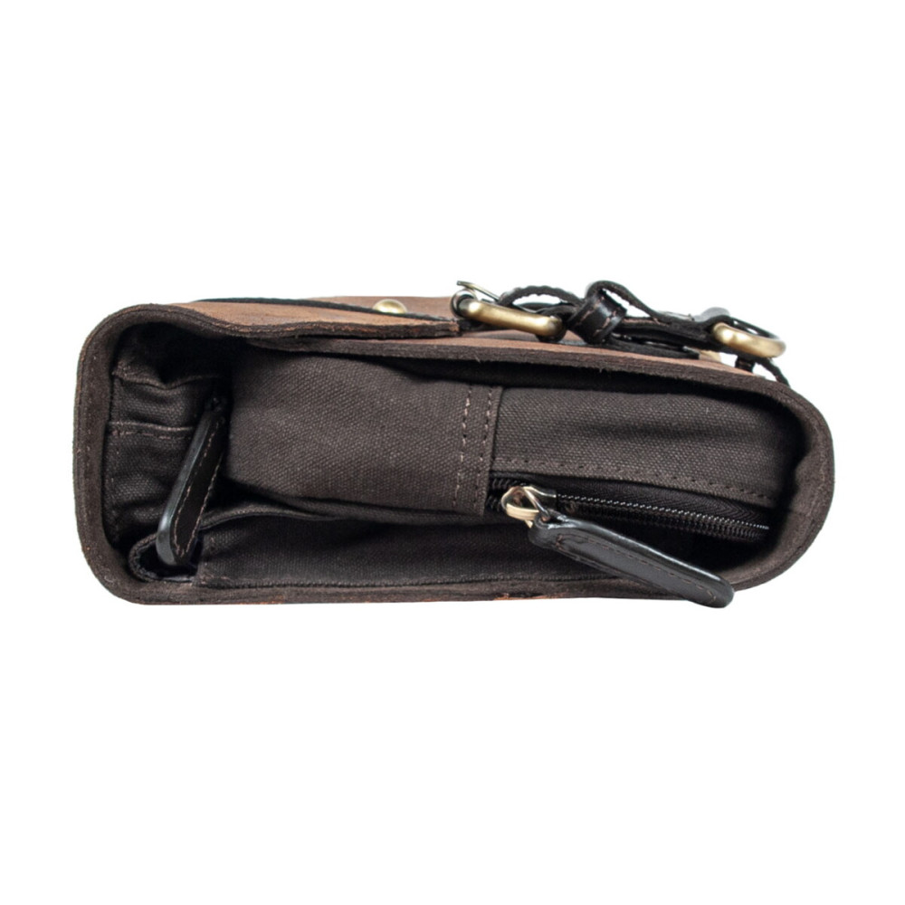 Кожаный несессер Ashwood LIAM Oil Brown (Коричневый)