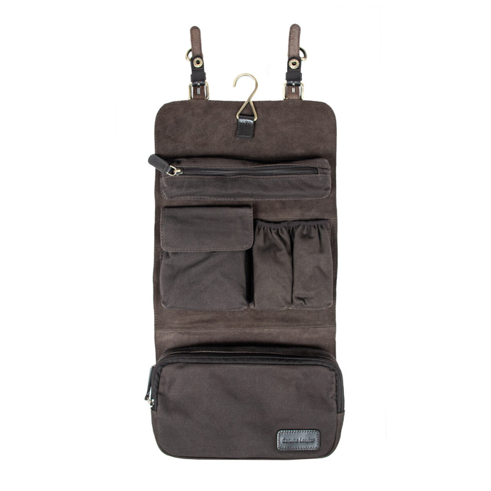 Кожаный несессер Ashwood LIAM Oil Brown (Коричневый)