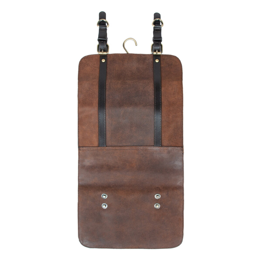 Кожаный несессер Ashwood LIAM Oil Brown (Коричневый)