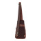 Сумка кожаная нагрудная Ashwood K43 Chestnut (Каштановый)