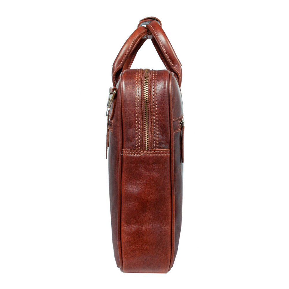 Cумка чоловіча Ashwood K46 Chestnut (Каштановий)