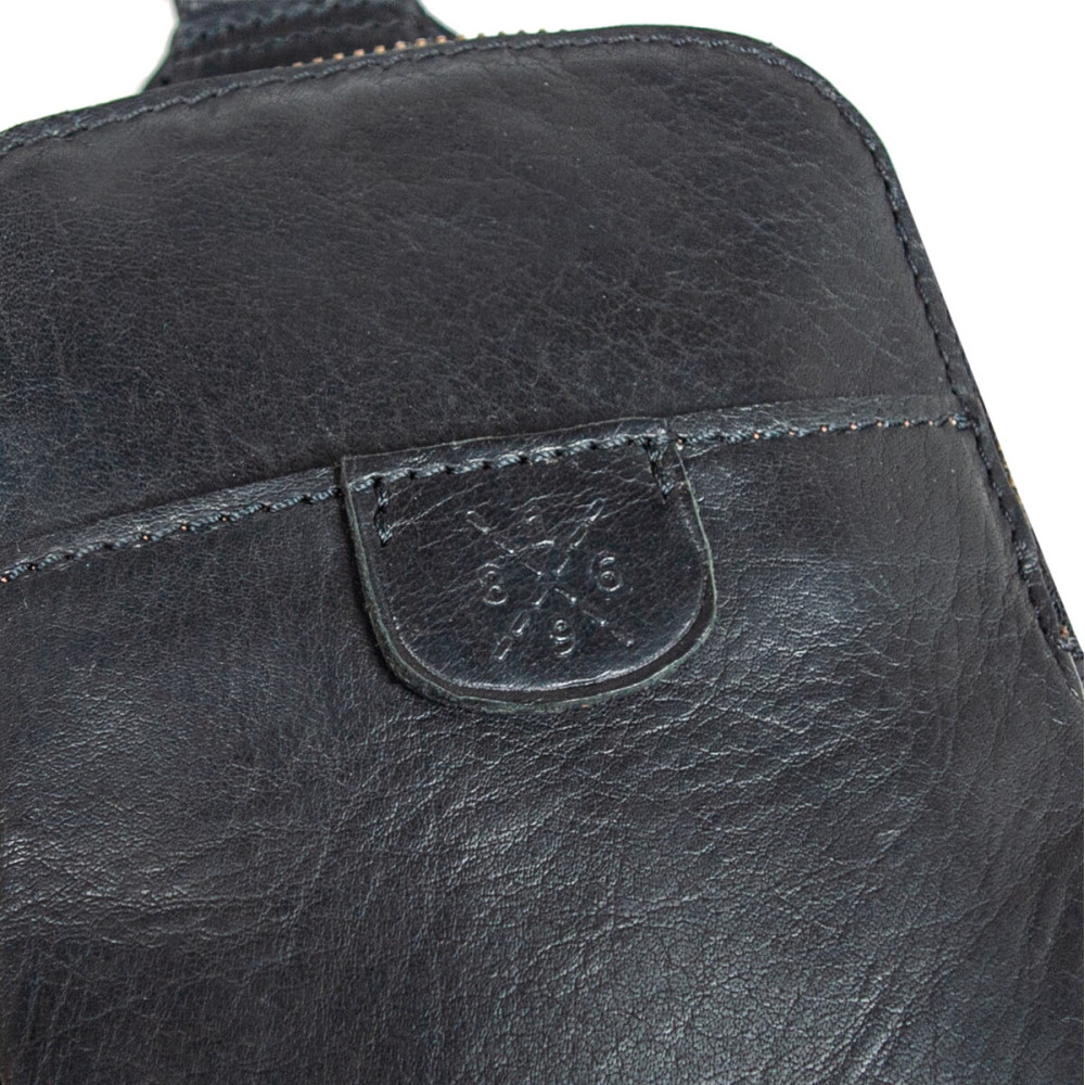 Cумка нагрудна Ashwood T75 Black (Чорний)