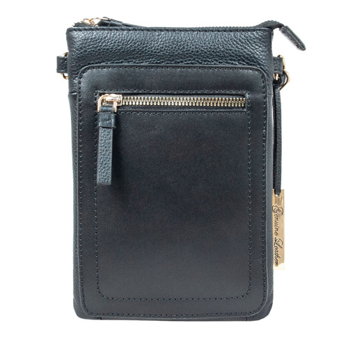 Сумка для смартфона Ashwood AZ71 Black (Чорний)