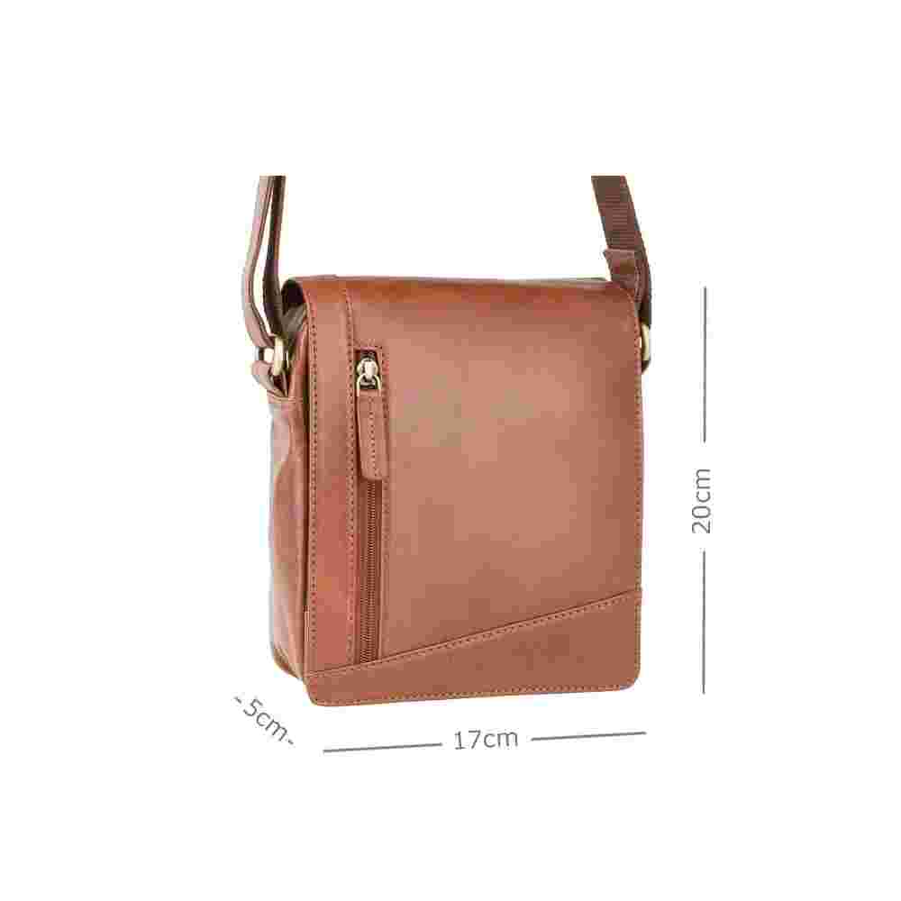 Сумка чоловіча Visconti S7 Messenger Bag A5 Lee (Tan)