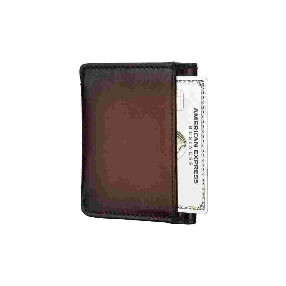 Мужской кожаный кошелек Visconti MT88 North (Tan Burnish)