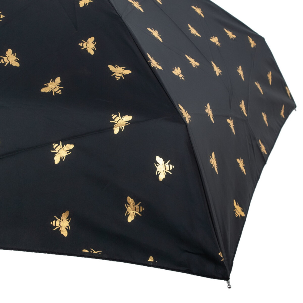 Женский мини зонт Fulton L501 Tiny-2 Golden Bees (Золотые пчелы)