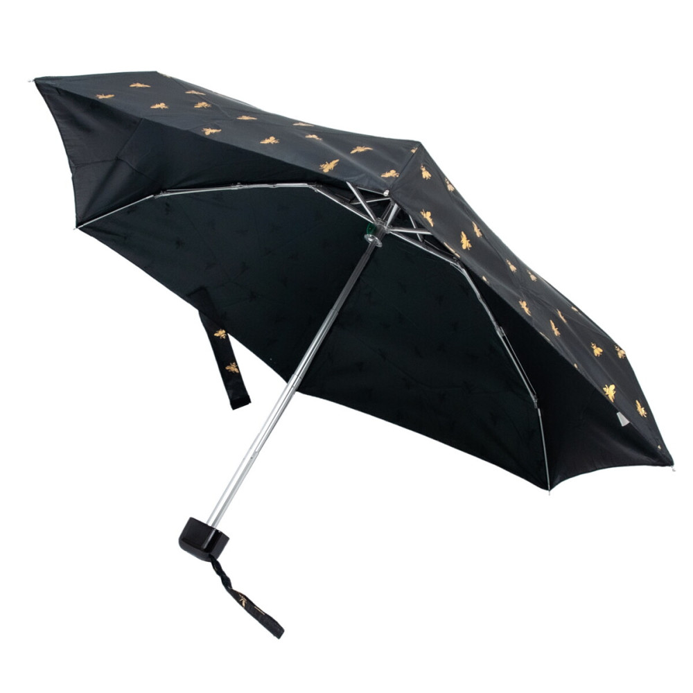 Женский мини зонт Fulton L501 Tiny-2 Golden Bees (Золотые пчелы)