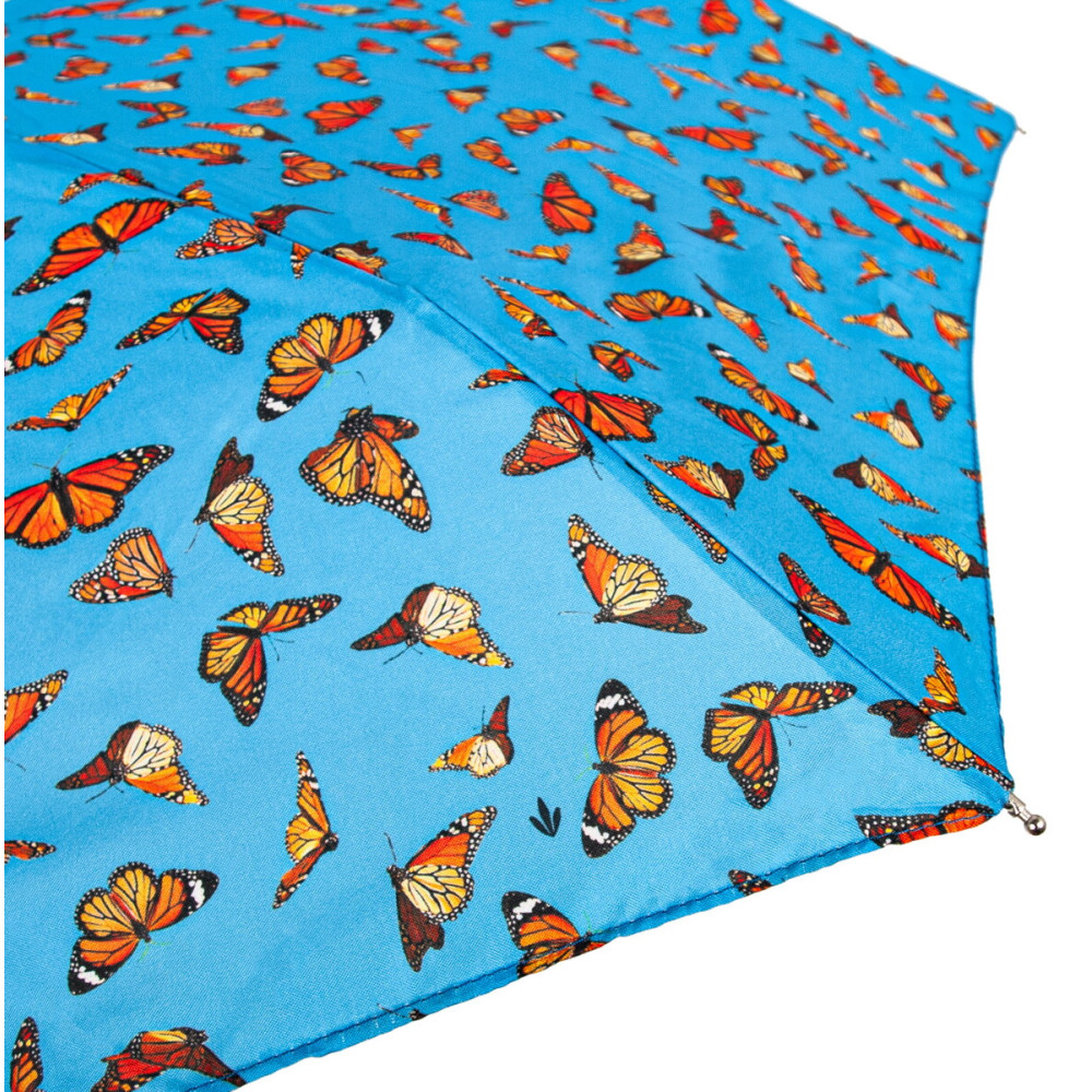 Женский мини зонт Fulton L501 Tiny-2 Monarch Butterflies (Бабочки Монарх)