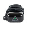 Женский мини зонт Fulton L501 Tiny-2 Glitter Stars Black (Блеск звезд)