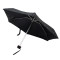 Женский мини зонт Fulton L501 Tiny-2 Glitter Stars Black (Блеск звезд)