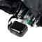 Женский мини зонт Fulton L501 Tiny-2 Glitter Stars Black (Блеск звезд)