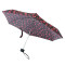 Женский мини зонт Fulton L501 Tiny-2 Houndstooth Poppy (Маки)