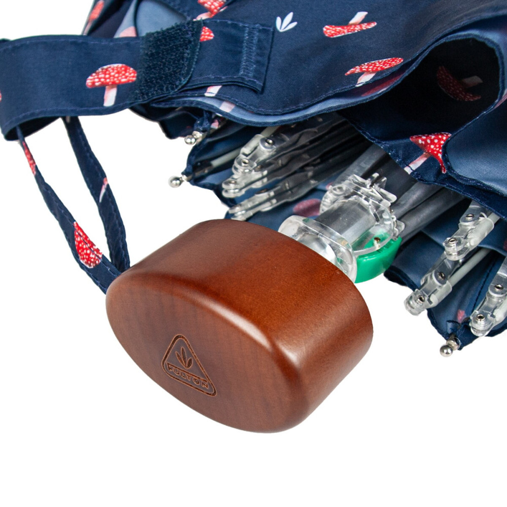 Женский мини зонт Fulton L501 Tiny-2 Mushrooms (Грибы)