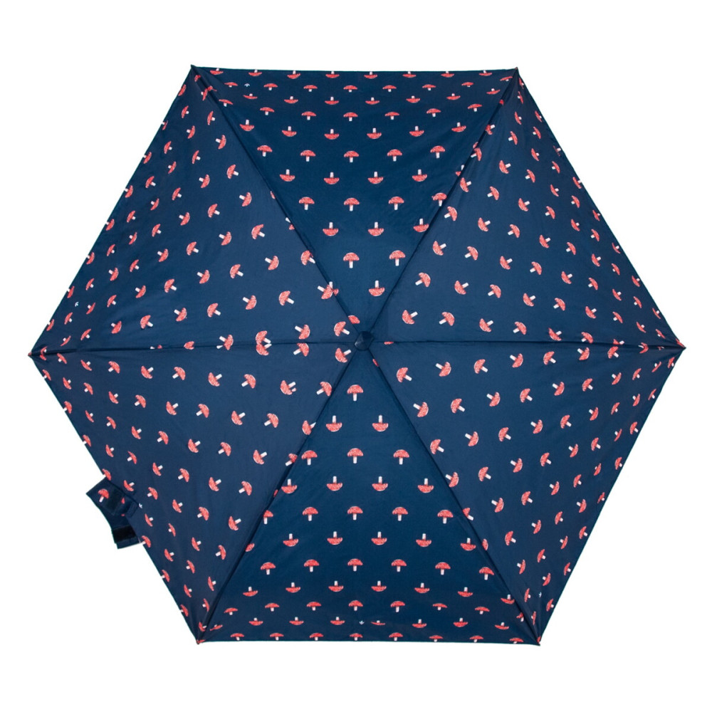 Женский мини зонт Fulton L501 Tiny-2 Mushrooms (Грибы)