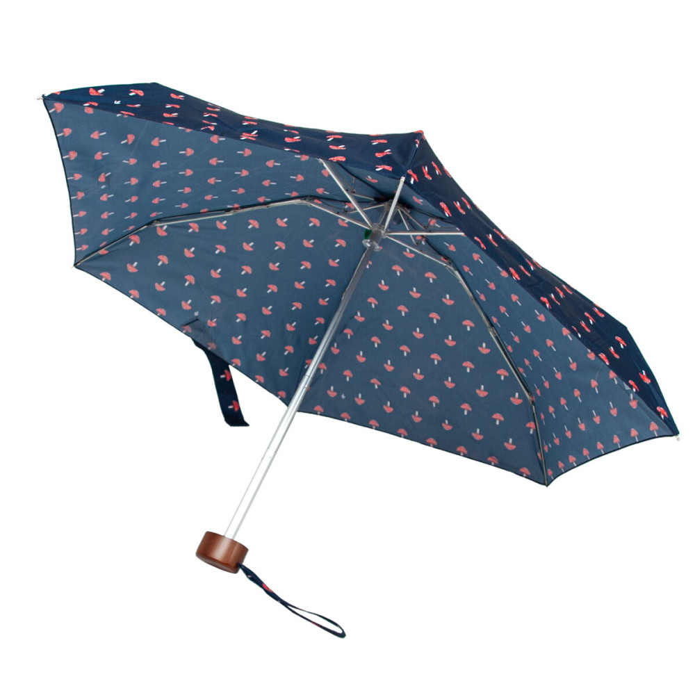 Женский мини зонт Fulton L501 Tiny-2 Mushrooms (Грибы)