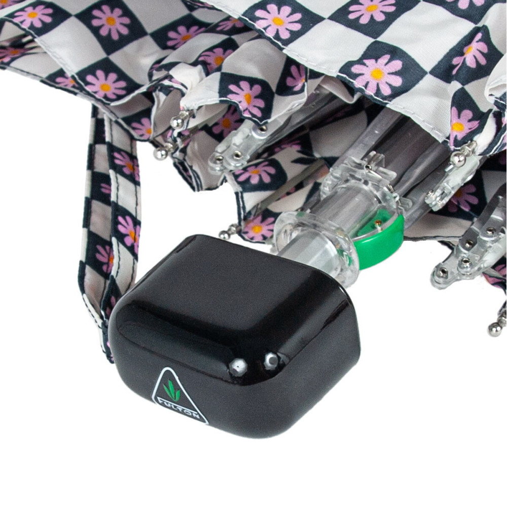 Женский мини зонт Fulton L501 Tiny-2 Flower Check (Цветочная клетка)