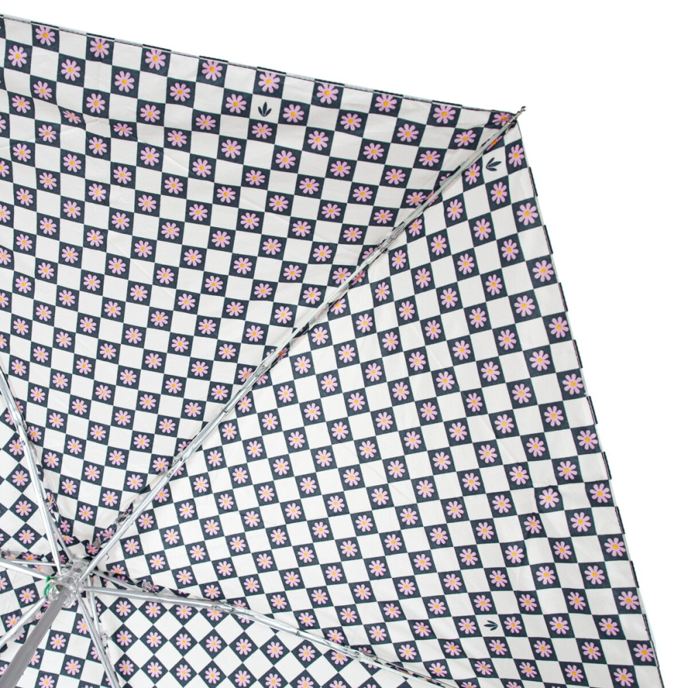 Женский мини зонт Fulton L501 Tiny-2 Flower Check (Цветочная клетка)
