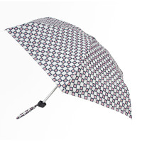 Женский мини зонт Fulton L501 Tiny-2 Flower Check (Цветочная клетка)