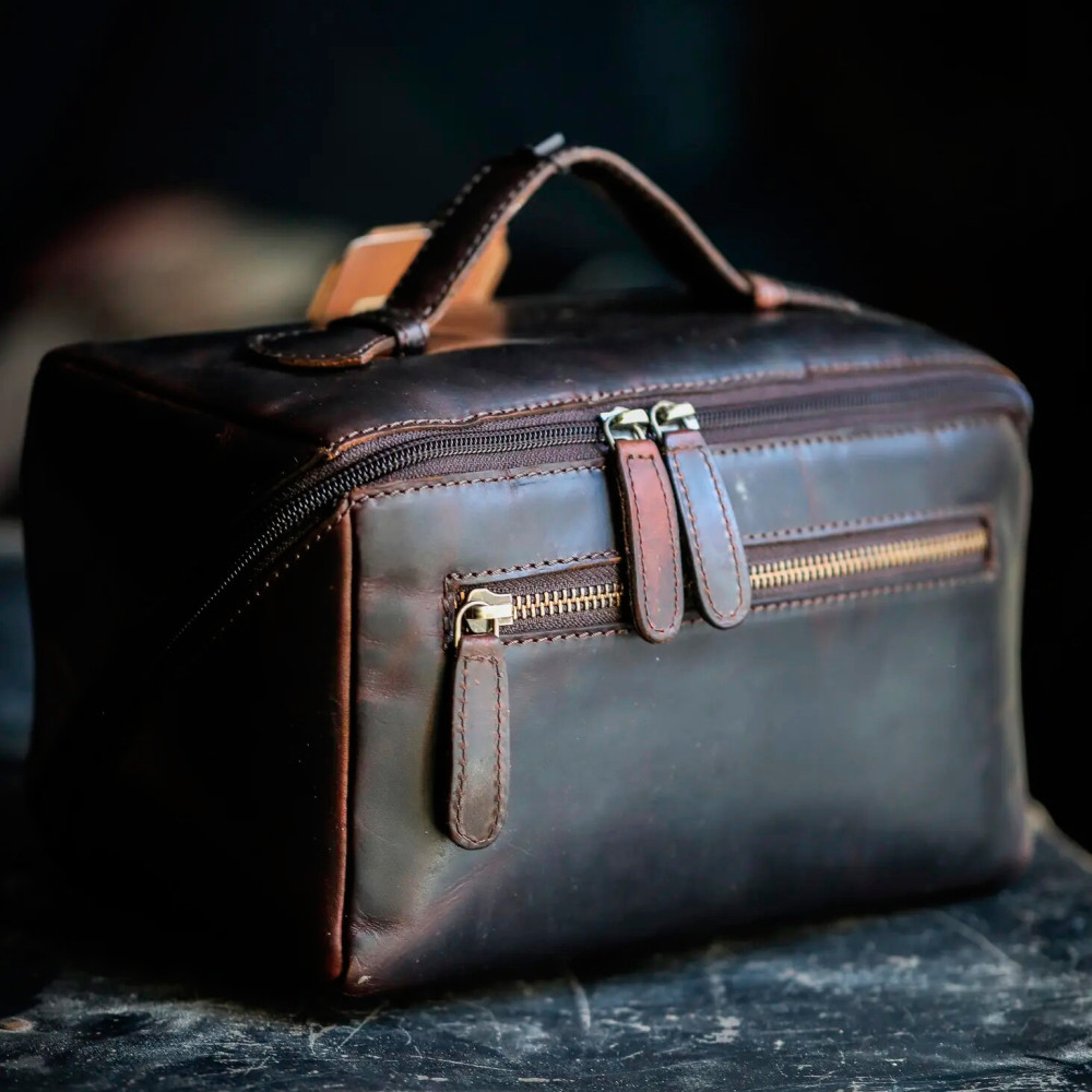 Несесер Ashwood K49 Brown (Коричневий)