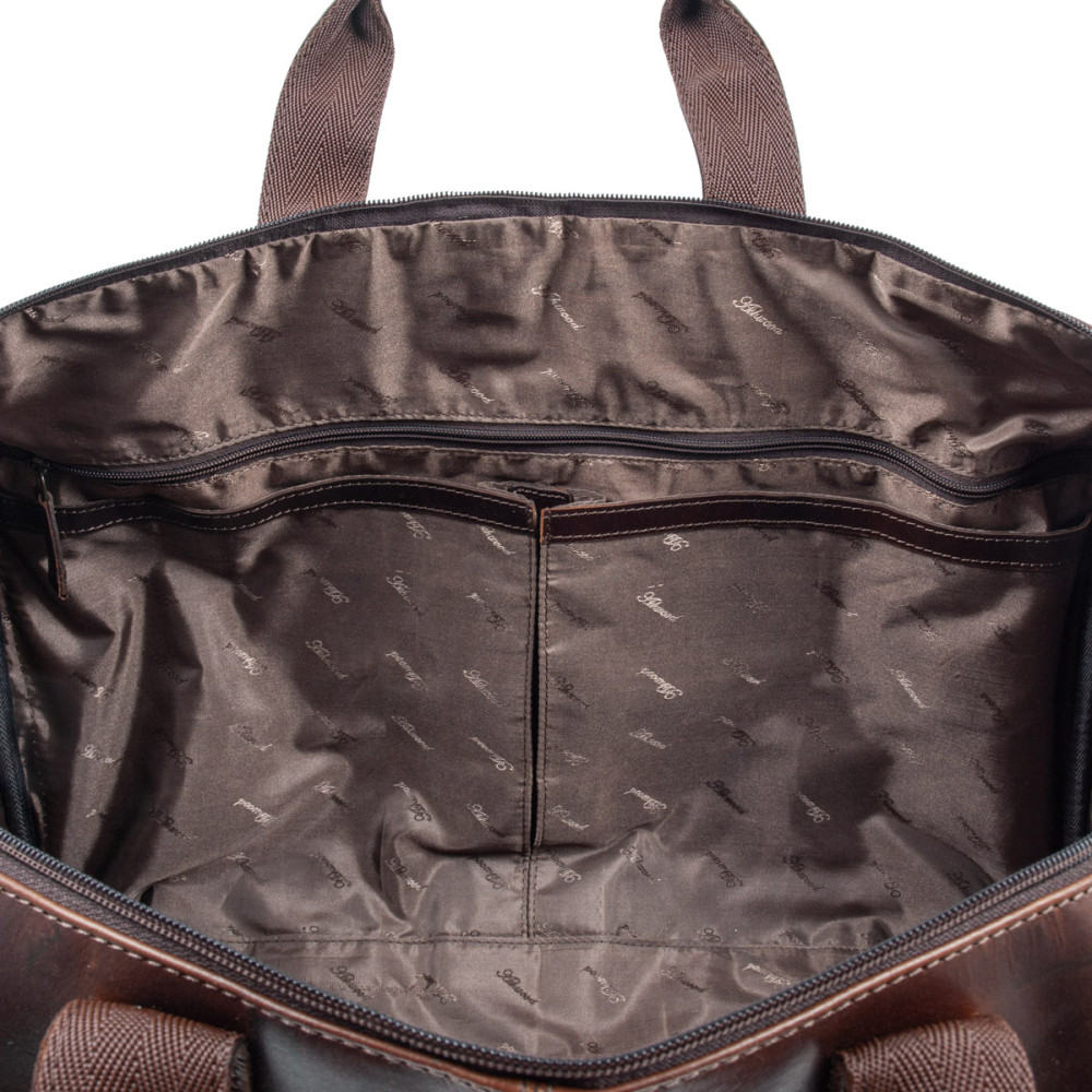Чоловіча дорожня сумка Ashwood 8150 Brown (Коричневий)