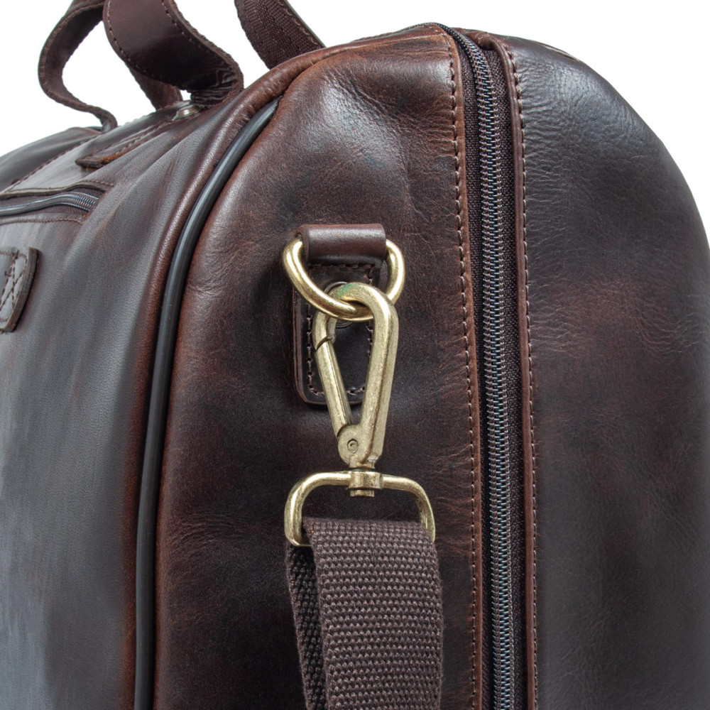 Чоловіча дорожня сумка Ashwood 8150 Brown (Коричневий)