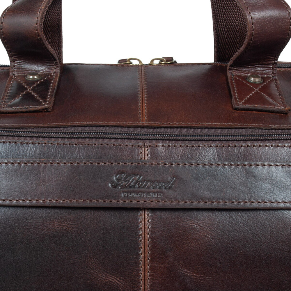 Чоловіча дорожня сумка Ashwood 8150 Brown (Коричневий)