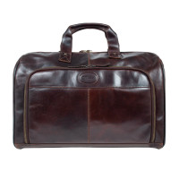 Чоловіча дорожня сумка Ashwood 8150 Brown (Коричневий)