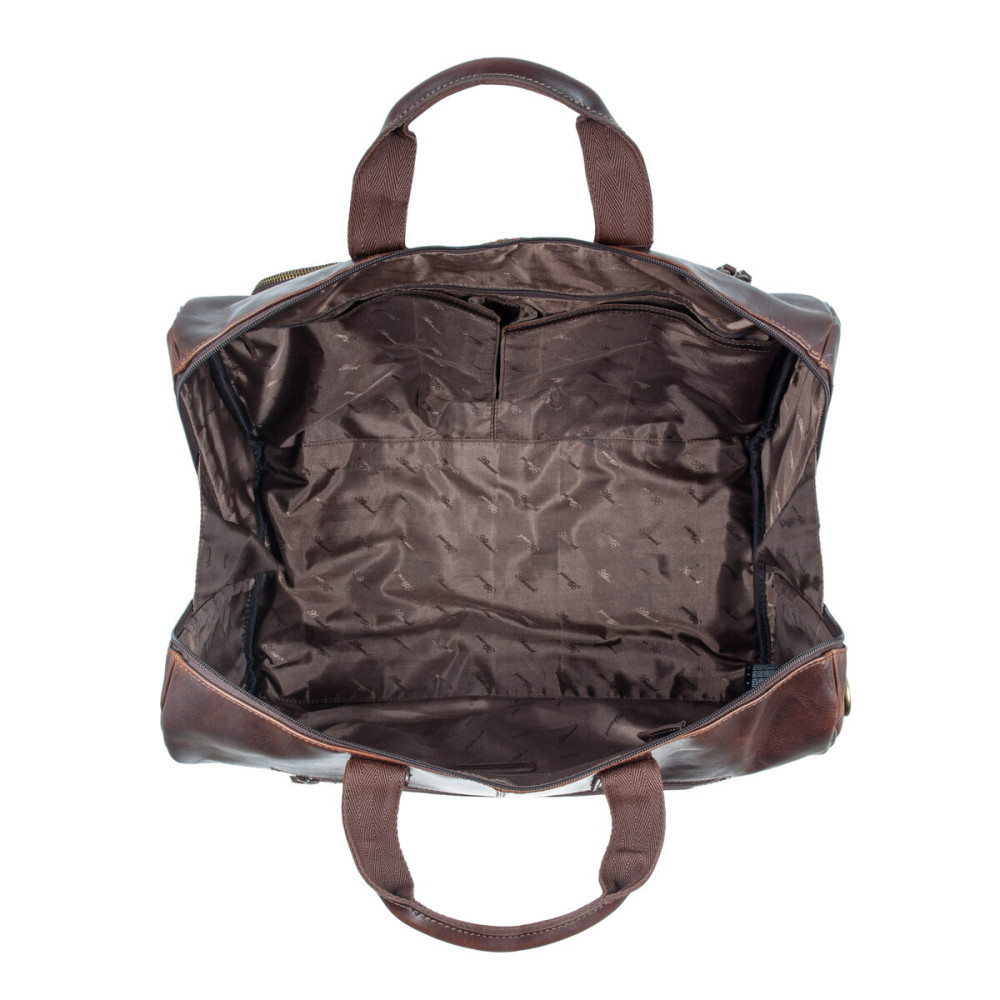 Чоловіча дорожня сумка Ashwood 8150 Brown (Коричневий)
