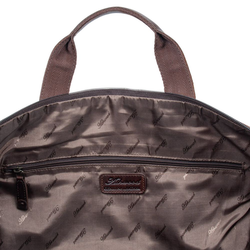 Чоловіча дорожня сумка Ashwood 8150 Brown (Коричневий)