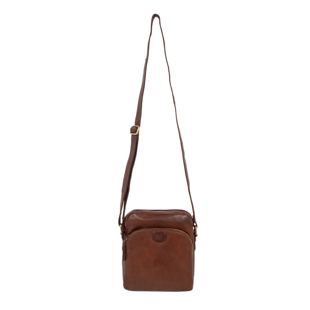Сумка чоловіча Ashwood T79 Chestnut (Коричневий)