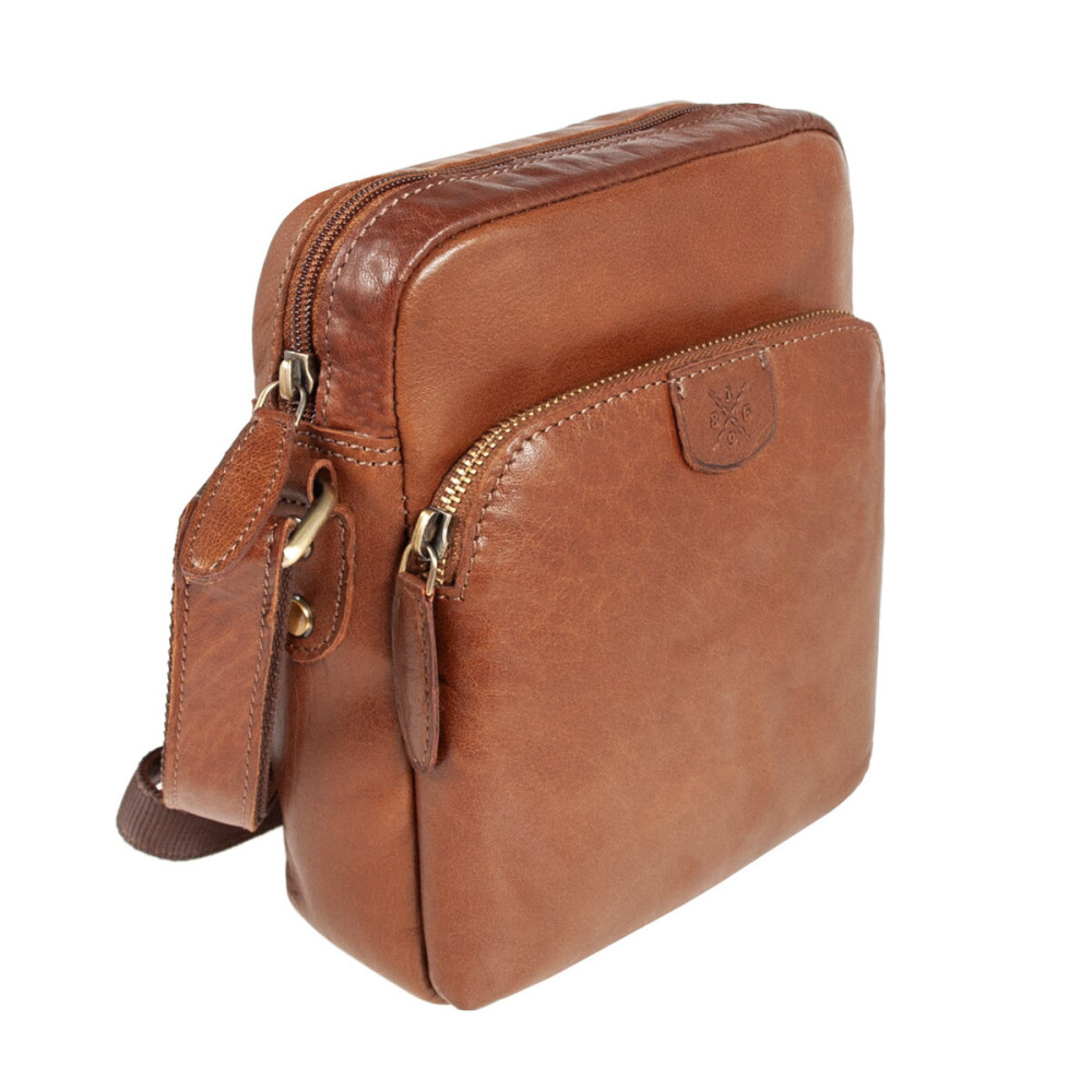 Сумка чоловіча Ashwood T79 Honey (Коричневий)