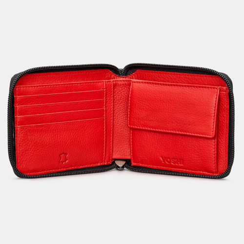 Кошелек мужской Yoshi Y2046 Black/Red