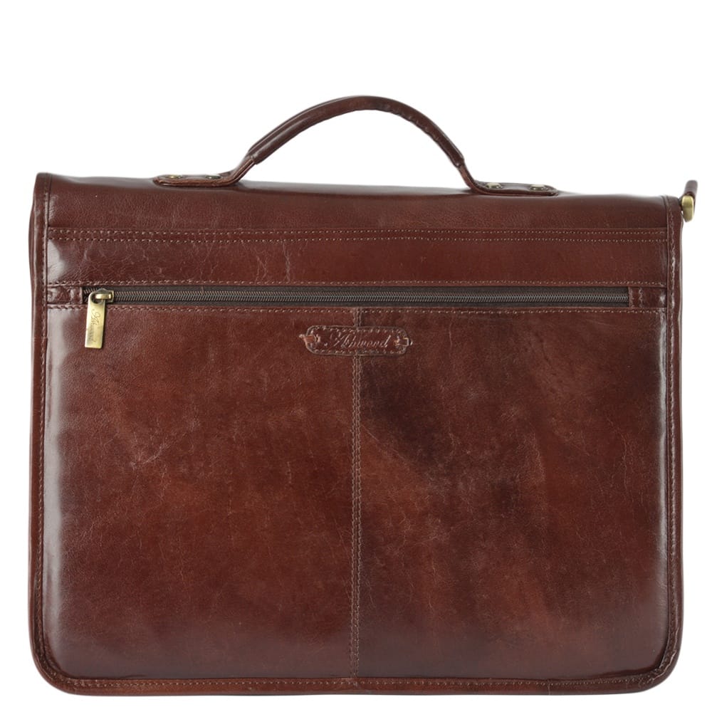 Портфель Ashwood 8190 VT Cognac (Коричневий)