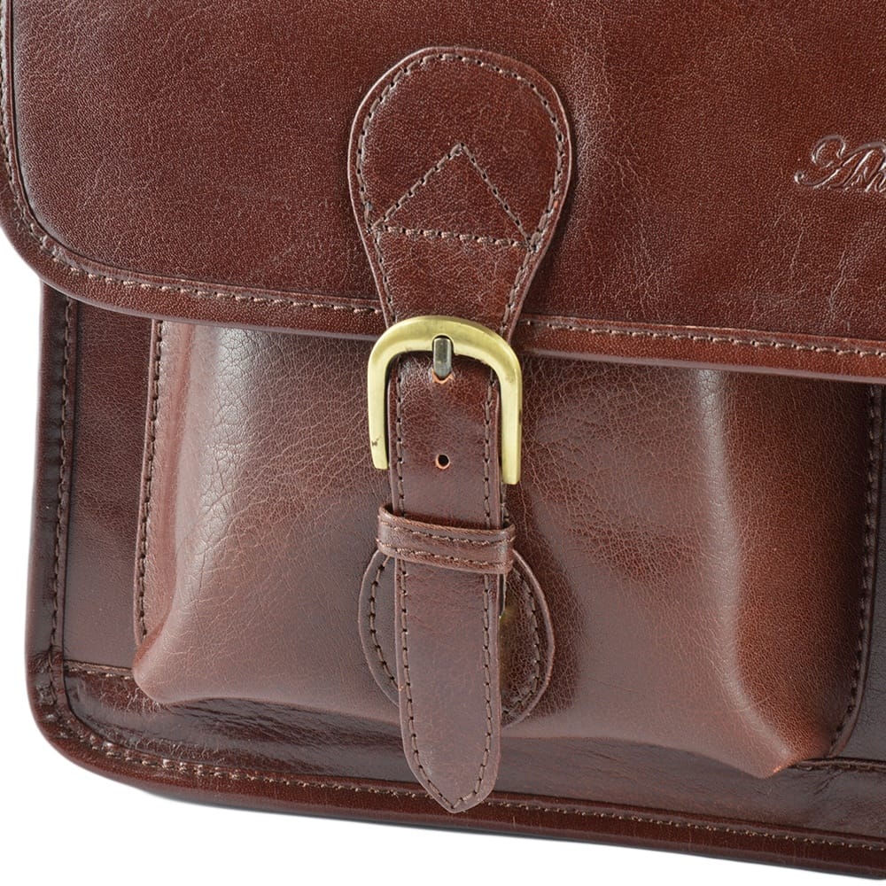 Портфель Ashwood 8190 VT Cognac (Коричневий)
