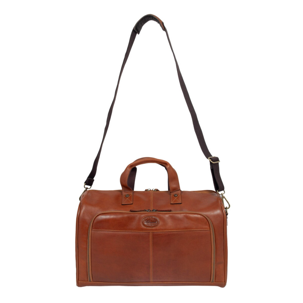 Дорожная сумка мужская Ashwood 8150 Tan (Рыжий)