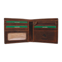 Мужской кожаный кошелек Visconti 707 с RFID - Shield (oil tan)