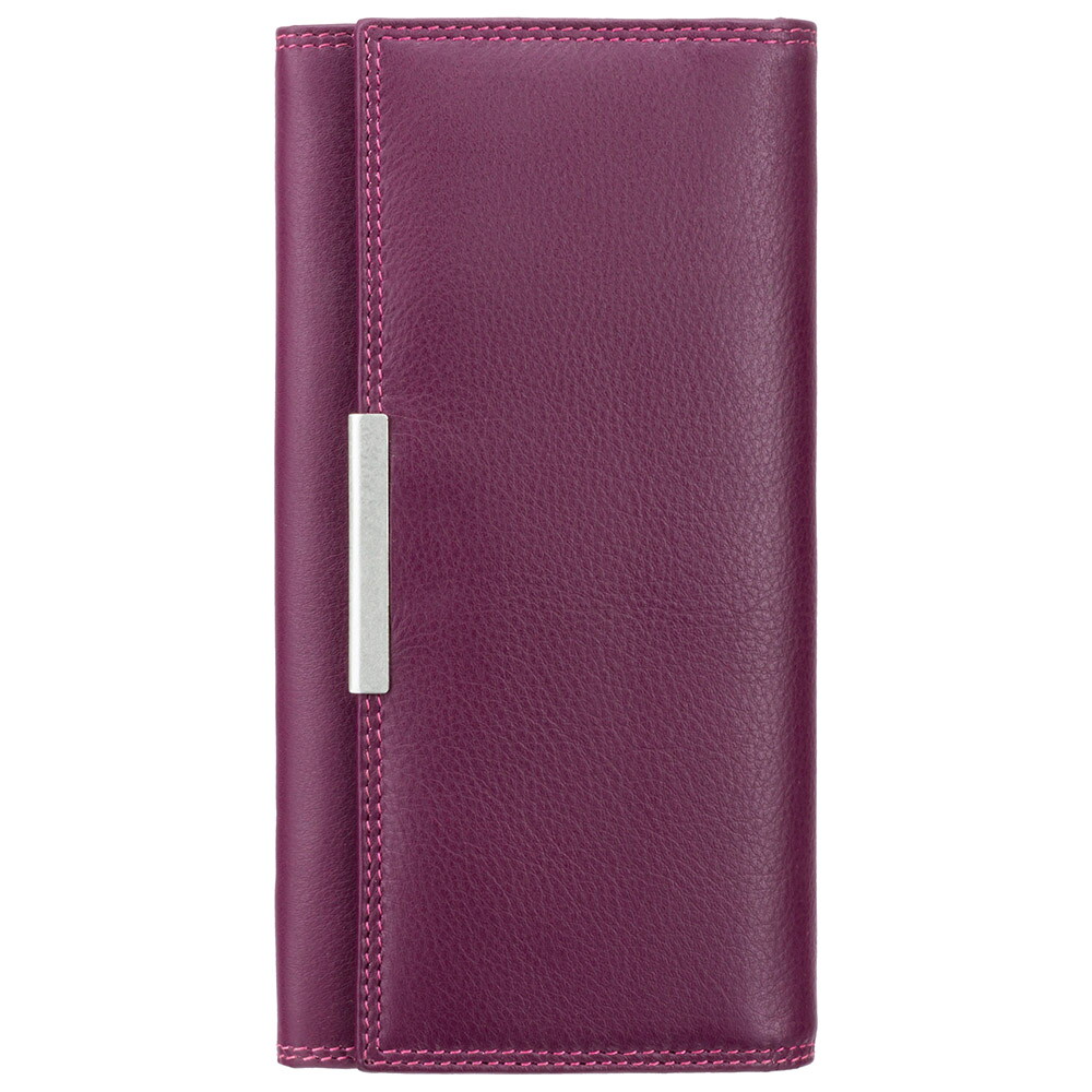 Женский кожаный кошелек Visconti R11 Paloma (Plum Multi)
