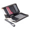 Мужской кожаный клатч (тревелер) Visconti MZ101 Wing (Black)