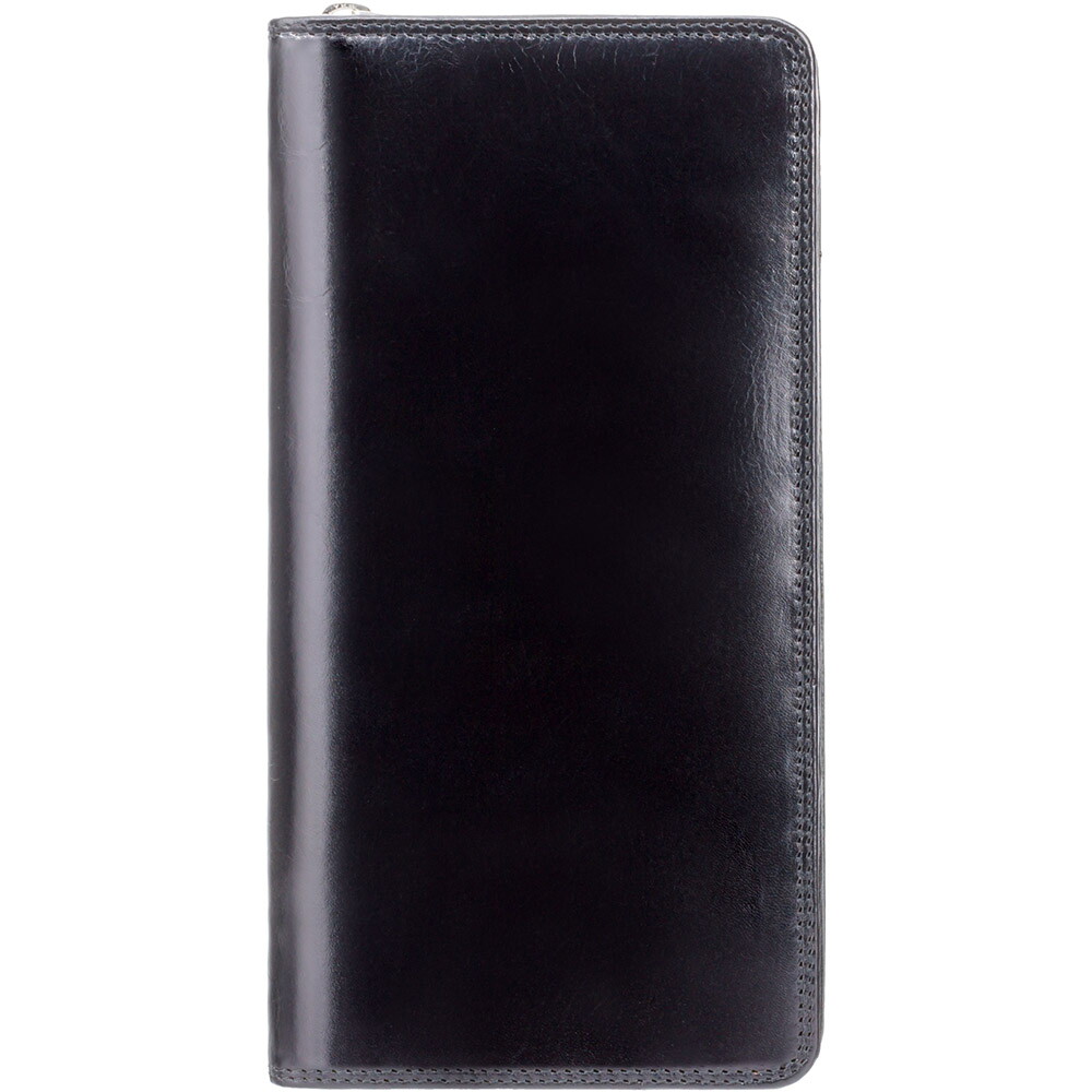 Мужской кожаный клатч (тревелер) Visconti MZ101 Wing (Black)