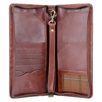 Мужской клатч (тревелер) Visconti MZ101 Wing (Brown)