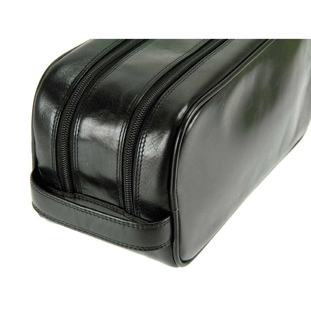 Мужской кожаный несессер Visconti MZ100 Naples (Black)